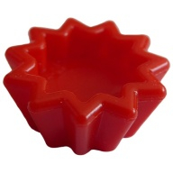 Lego košíček, červená (93082g RED)